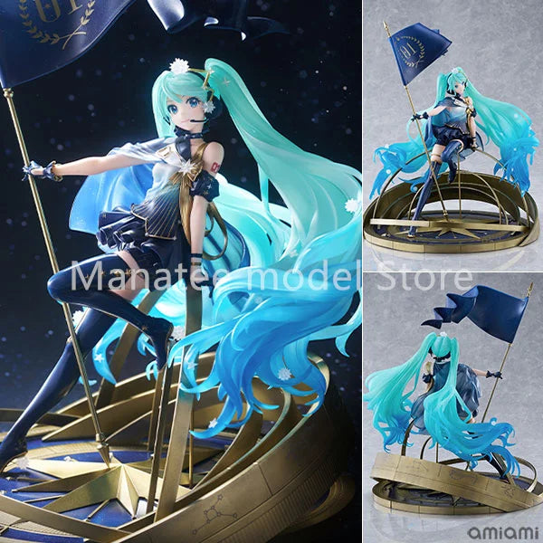spiritale Original Hatsune Miku Geburtstag 2022 -Polaris ver.- 1/7 PVC-Actionfigur Anime-Modell Spielzeugsammlung Puppengeschenk