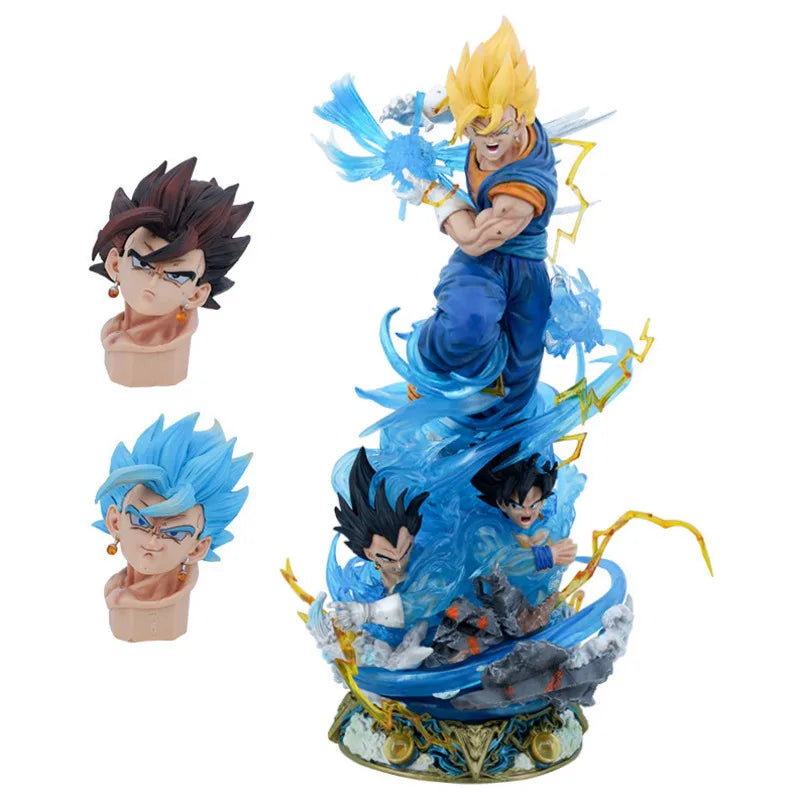 Last Sleep Studio Dragon Ball Z Vegetto SSJ3 Figure Dragonball Figurine Anime Model GK Bejitto Statue Collection Toy DBZfigma