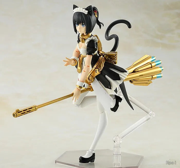 Original Max Factory PLAMAX GP-01 Sin Ji Maid Robot Anime Figure Model Toy Gift Collection
