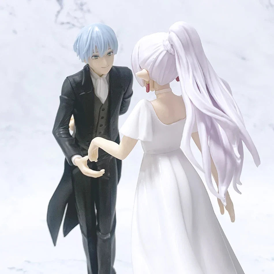 18-20cm Frieren: Beyond Journey's End Anime Figure Frieren Himmel Proposal Dance PVC Action Figure Model Collector Birthday Gift