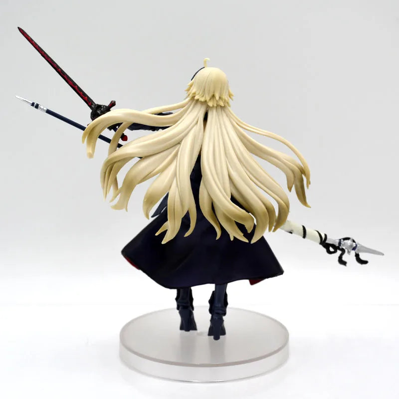 17cm Fate/Grand Order Jeanne d'Arc Anime Figure Saber Alter Rider Action Figure Altria Pendragon Figurine Model Doll Toys Gift