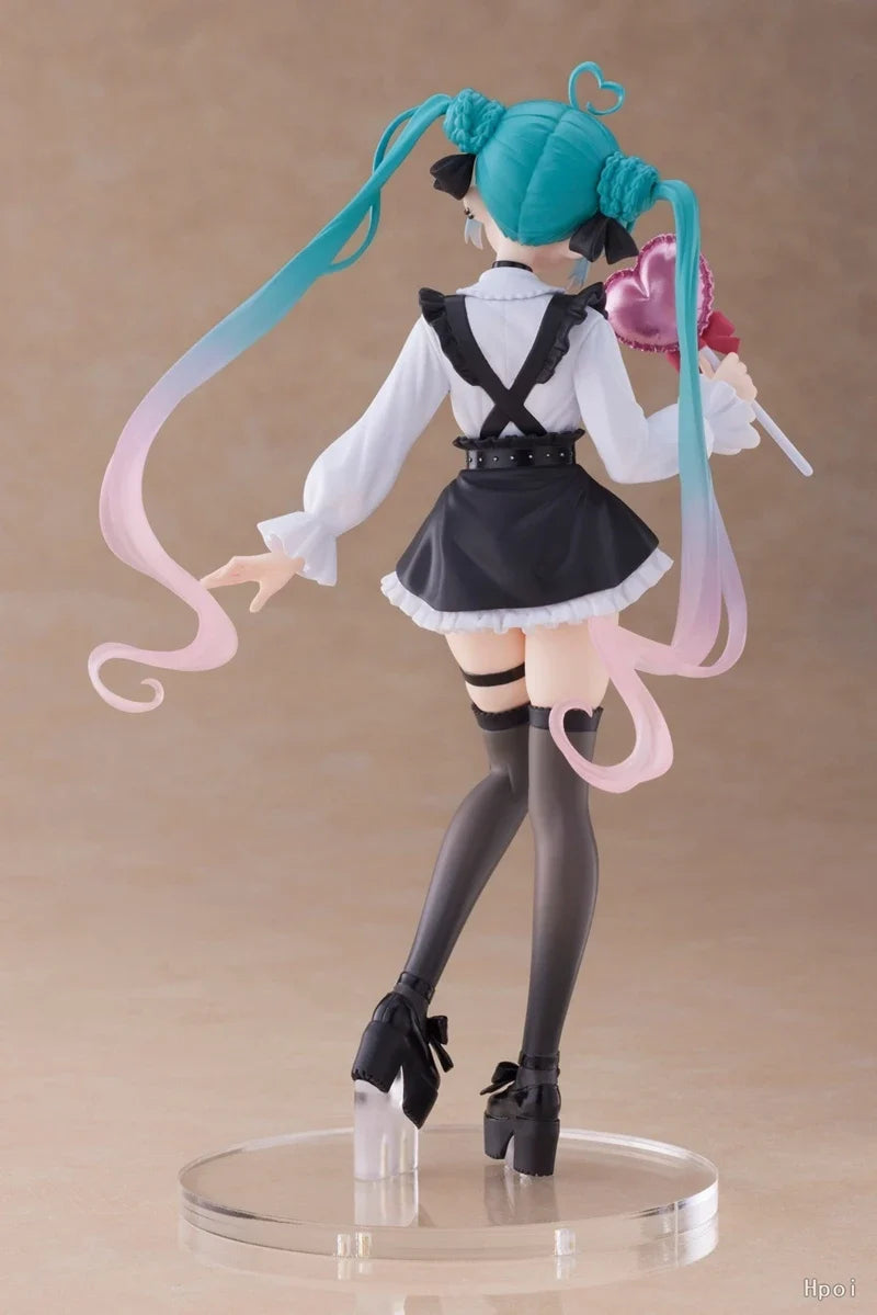 18cm Sexy Girl Hatsune Miku Anime Figure Fashion Subclture Miku Action Figure Room Decorations PVC Collection Model Doll Toys