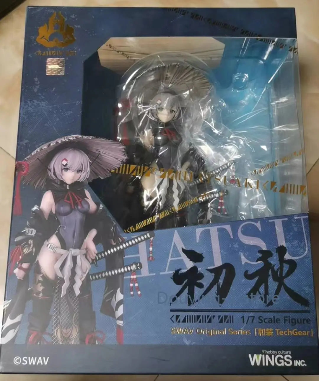 In Stock Original WINGS CHU QIU 1/7 Action Figures Model Toys Anime Figure
