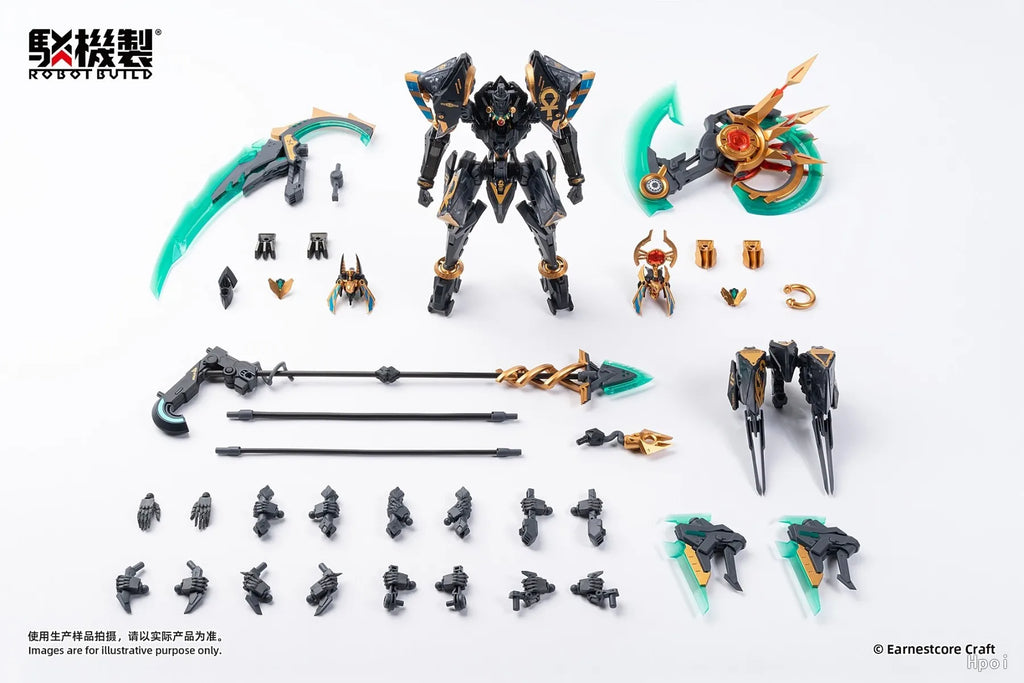 Auf Lager EARNESTCORE CRAFT RB-12ah ANUBIS & HORUS Transformationspaket Actionfigur Modell-Sammlung