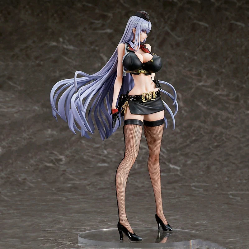 Original Genuine quesQ Valkyria Chronicles 4 Selvaria Ble Swimwear Anime Figure Collectible Boxed Statuette Model Doll Gifts
