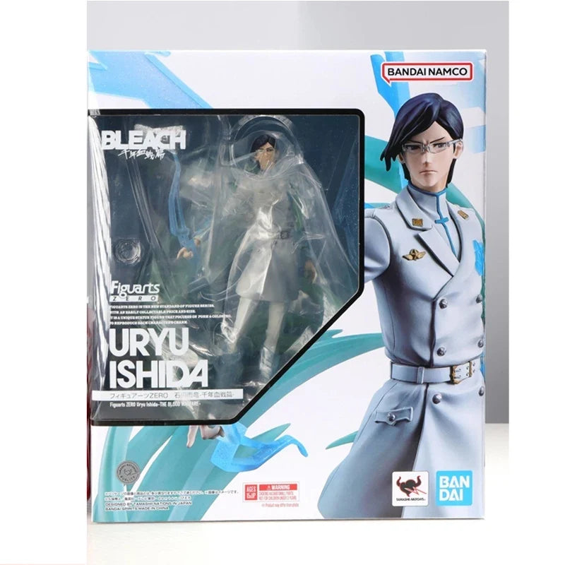 Bandai Genuine Figuarts ZERO BLEACH Ishida Uryuu THE BLOOD WARFARE Anime Action Figure Collectible Model Toys Ornaments Gift Kid