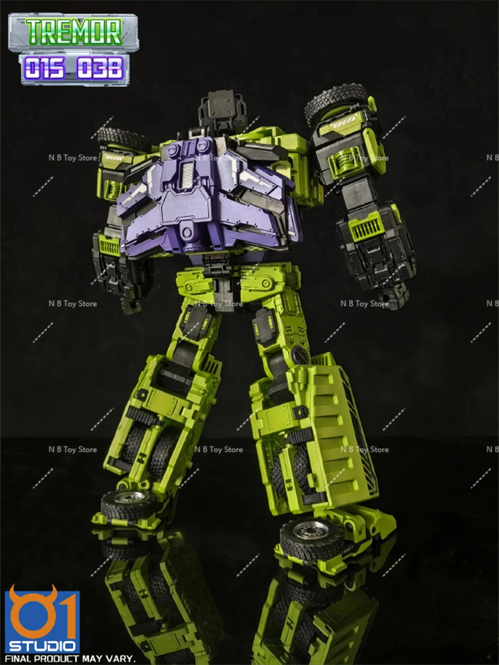 Transformation 01studio 01S 03B Devastator Robot of Long -range Trembling Action Figure