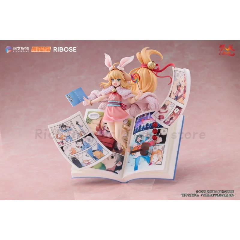Original in Stock RIBOSE Fox Spirit Matchmaker Tu Shan Susu The Worldly Front of Ver. Model Toys Anime Doll Gift Ornaments
