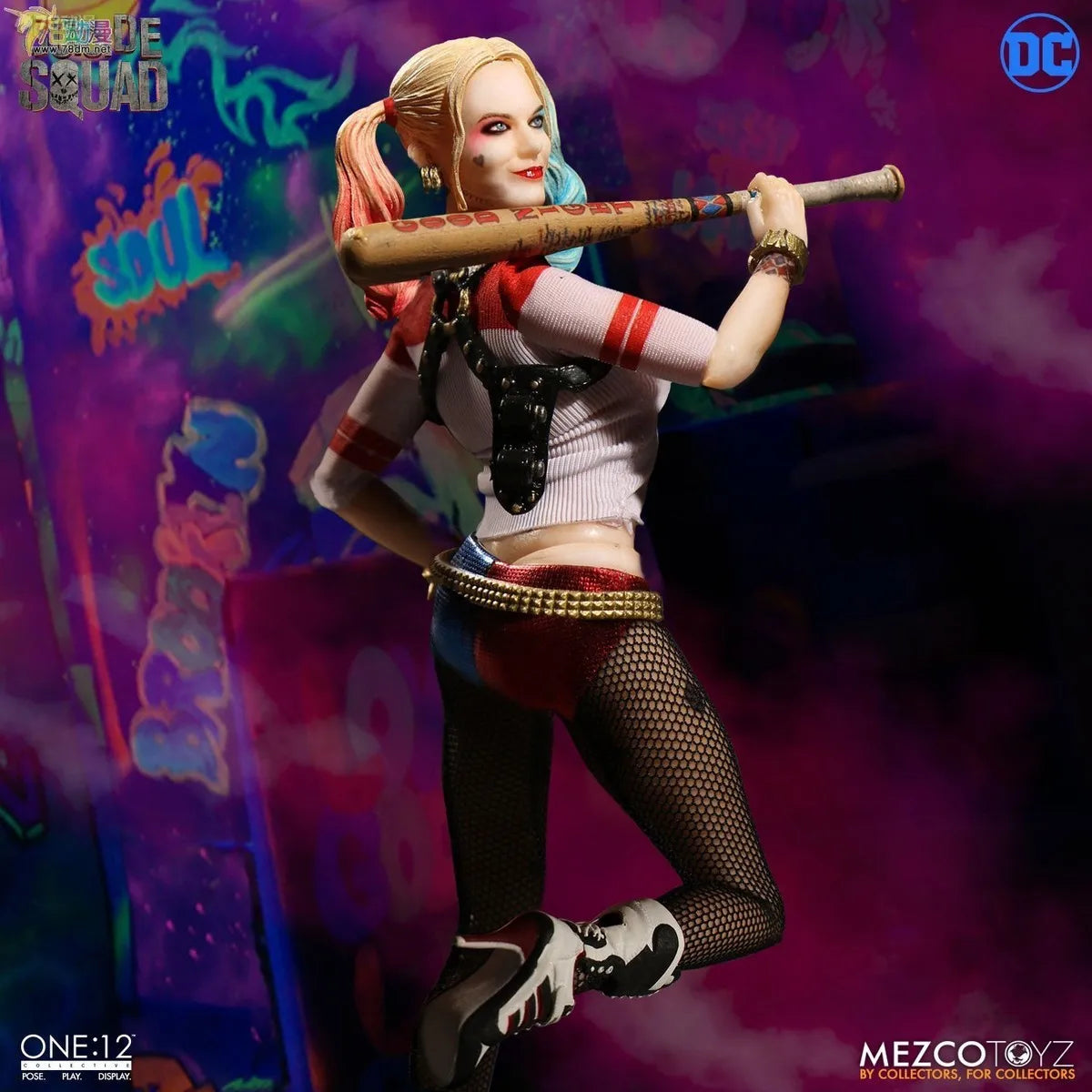 Mezco Toyz Original 1/12 Collective Suicide Team Halle Quinn Action Figure Model Toys Movable Model Ornaments Gifts for Boys