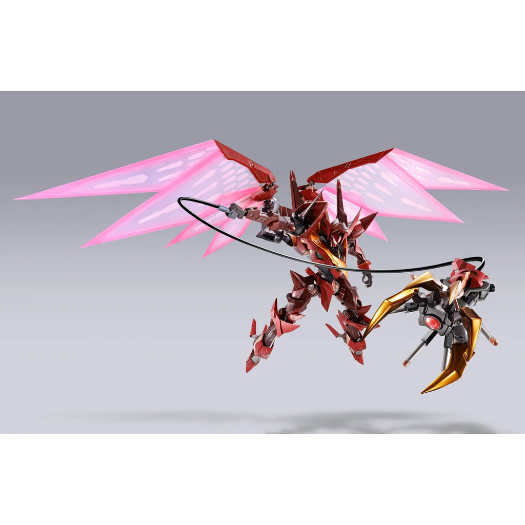 Authentic Bandai METAL BUILD Code Geass Gundam Guren Type-08 Elements "Seiten" Collectible Model Kit