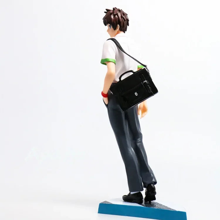 22cm Your Name Anime Figure Tachibana Taki/Miyamizu Mitsuha Action Figure Hodaka Morishima/Hina Amano Figurine Model Doll Toys