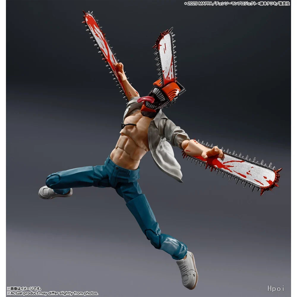 100% Authentic In Stock Original Bandai S.H.Figuarts Chainsaw Man: Reze Arc Chainsaw Man Anime Action Figure Collection Model