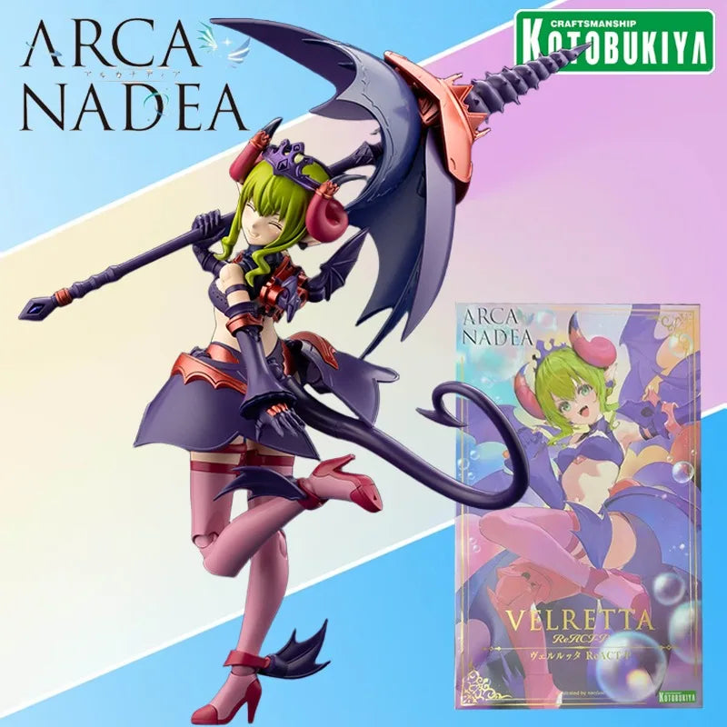 KOTOBUKIYA Genuine ARCA NADEA Series VELRETTA ReACT-P Special Color Scheme Assembly Model As A Gift Collectible