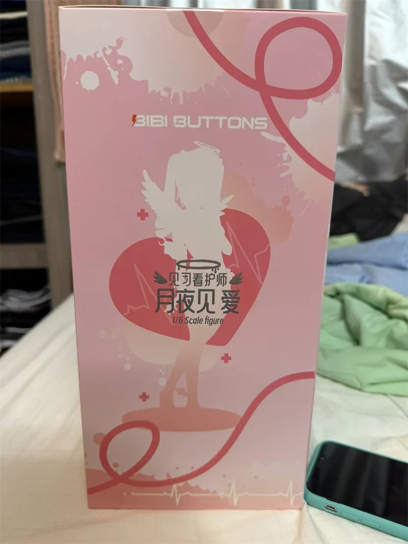 Original Bibi Buttons Tsukiyomi Ai Minarai Nurse 1/6 Bishoujo Figure Collectible Anime Model Toy Gift Doll