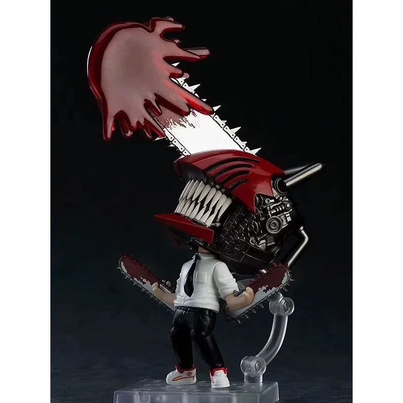 10Cm Chainsaw Man Anime Figure #1580 Power #1560 Denji Power Cartoon Q Verision Collectile Model Doll Action Figure Toys Gifts