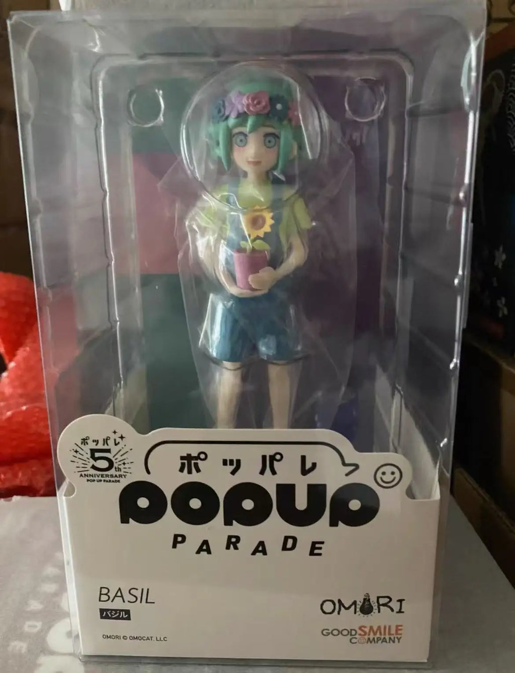 100% Original in Stock Max Factory Pop Up Parade Omori Basil Model Decoration Collection Series Anime Figure Model Toys