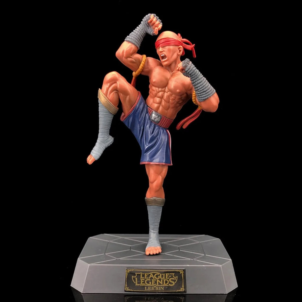 20Cm Hot Game League of Legends Action Figure Lee Sin Doll Children Toys Room Desk Decoration Doll Lol Model Children Gift