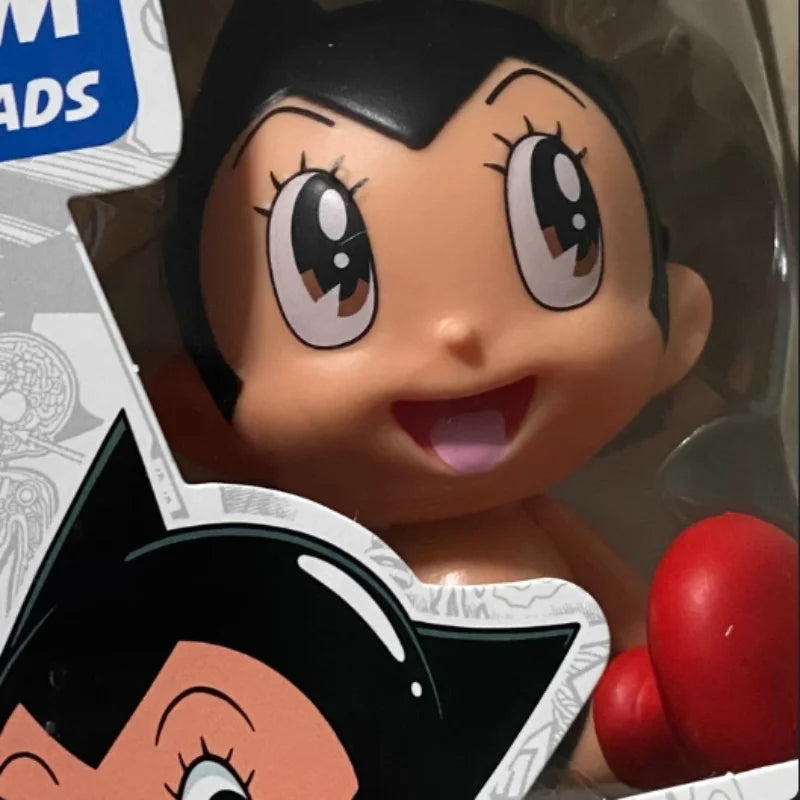 Astro Boy Uran Leo White Lion Classic Anime Q Version Figure Model Cute Desktop Decor Collectible Toy Gift