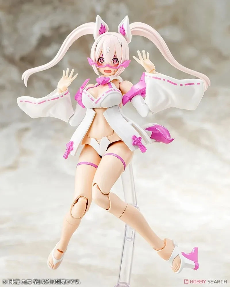 In Stock Original Kotobukiya Megami Device Asra Nine-Tails 1/10 Scale 14cm Action Figure Model Kit Anime Collectible Toy Gift