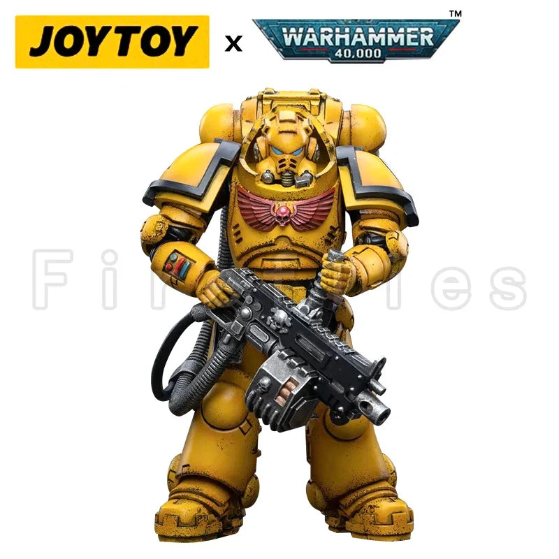 1/18 JOYTOY Action Figure (4PCS/SET) 40K Fists Heavy Intercessors Set Anime Model Toy
