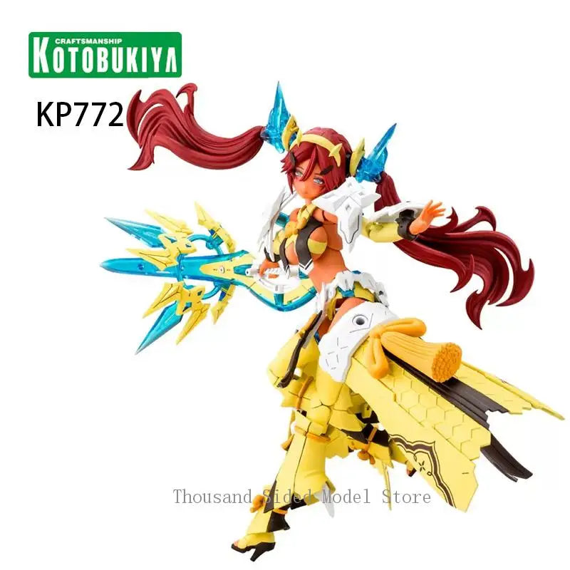IN Stock Original Kotobukiya KP772 Megami Device Auv Ame no Uzume Sunshine Assembled Model 18Cm Action Figure Collectible Toys