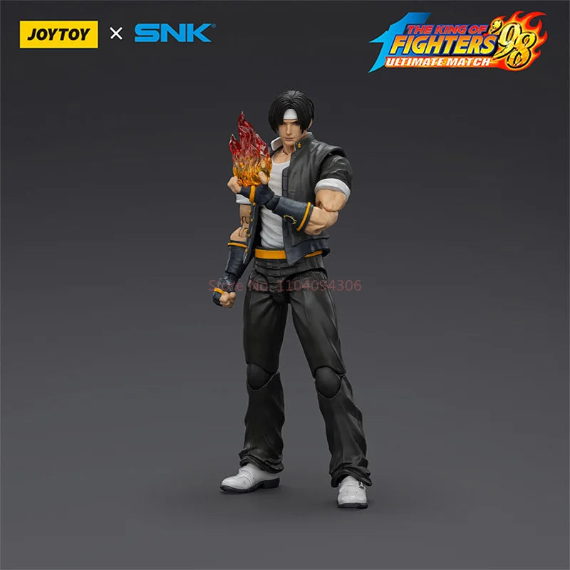 Genuine Joytoy King Of Fighters 98um Protagonist Team Omen Goro Nikaido Hongmaru Kyuki 1/18 Action Doll Gifts Collect Ornament