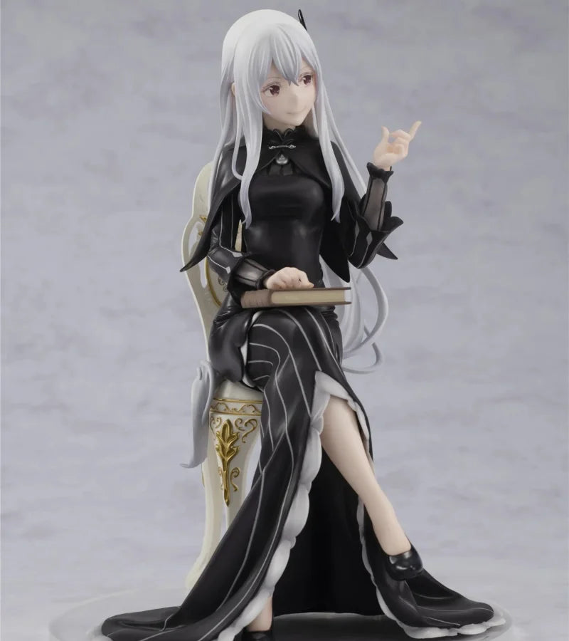Kadokawa Original:Re:Zero Echidna Tea party style 19.5cm PVC Action Figure Anime Figure Model Toys Figure Collection Doll Gift