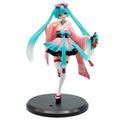 20cm Fashion Hatsune Miku Anime Figure Kimono Hatsune Miku Action Figures Kawaii Girl Figurine PVC Collection Model Toys wholesa