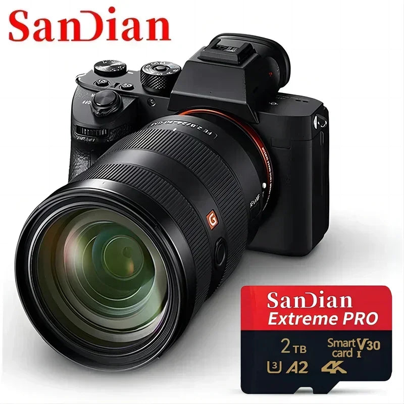 Original Micro TF/SD Card 256GB 512GB Memory Cards 1TB High Speed SD Flash Card V30 Memory Card For Phone/Laptop/Desktop