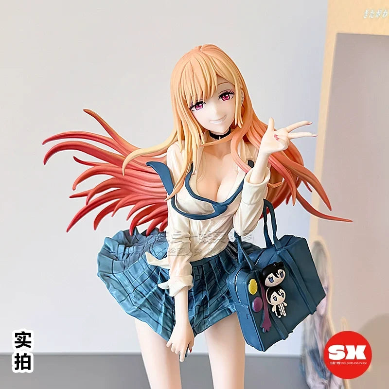 Pvc Changing Doll Falling In Love Series Action Figurine Anime Models Desktop Ornament Chassis Statue Collection Trendy Toy Gift