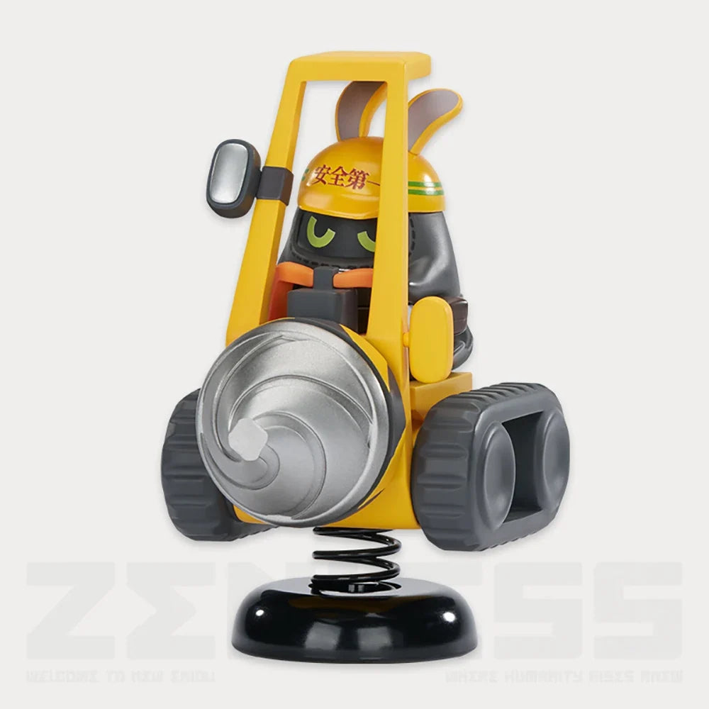 IN Stock Original  APEX-TOYS Zenless Zone Zero Safety Q-Version Happy Shake Decoration Action Figure 10Cm Collectible Model Gift
