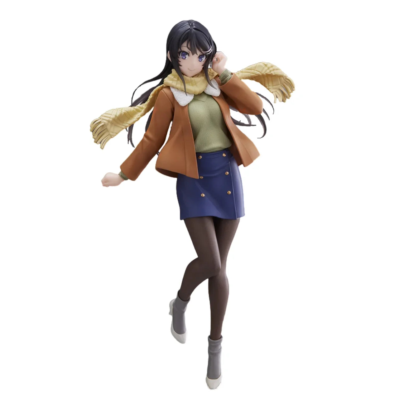 Judai Original Taito Aobuta Sakurajima Mai Winter Suit Rascal Does Not Dream of Bunny Girl Senpai PVC Action Figure Model Toys