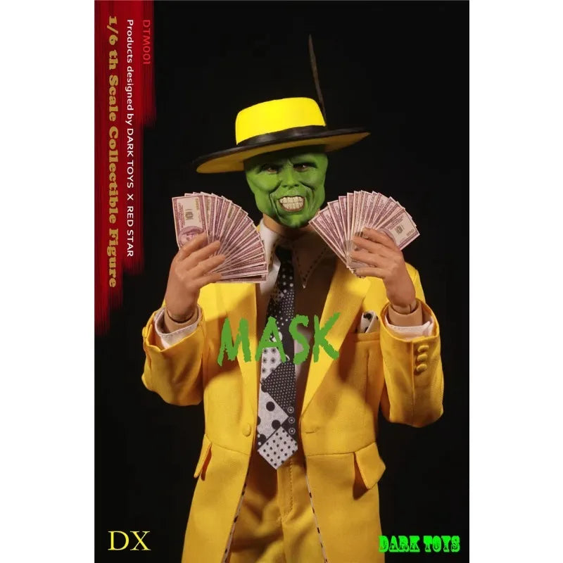 In Stock Original DARK TOYS DTM001 MASK Jin Kairui 1/6 Movie Character Model Art Collection Toy Gift
