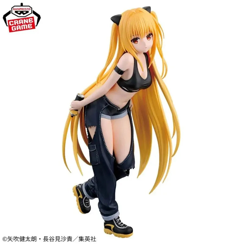 In Stock Original BANPRESTO To Love Ru GLITTER&GLAMOURS Golden Darkness Figure Anime Model Toy WY