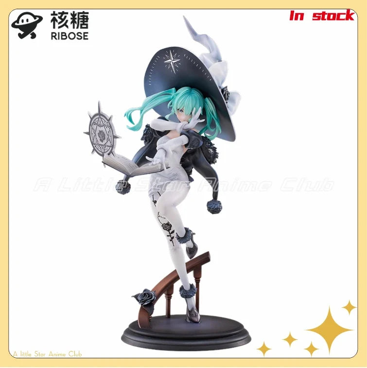 In Stock Original RIBOSE RISE UP Piapro Hatsune Miku Fantasia Witch 1/8 Anime Figure Collection Model
