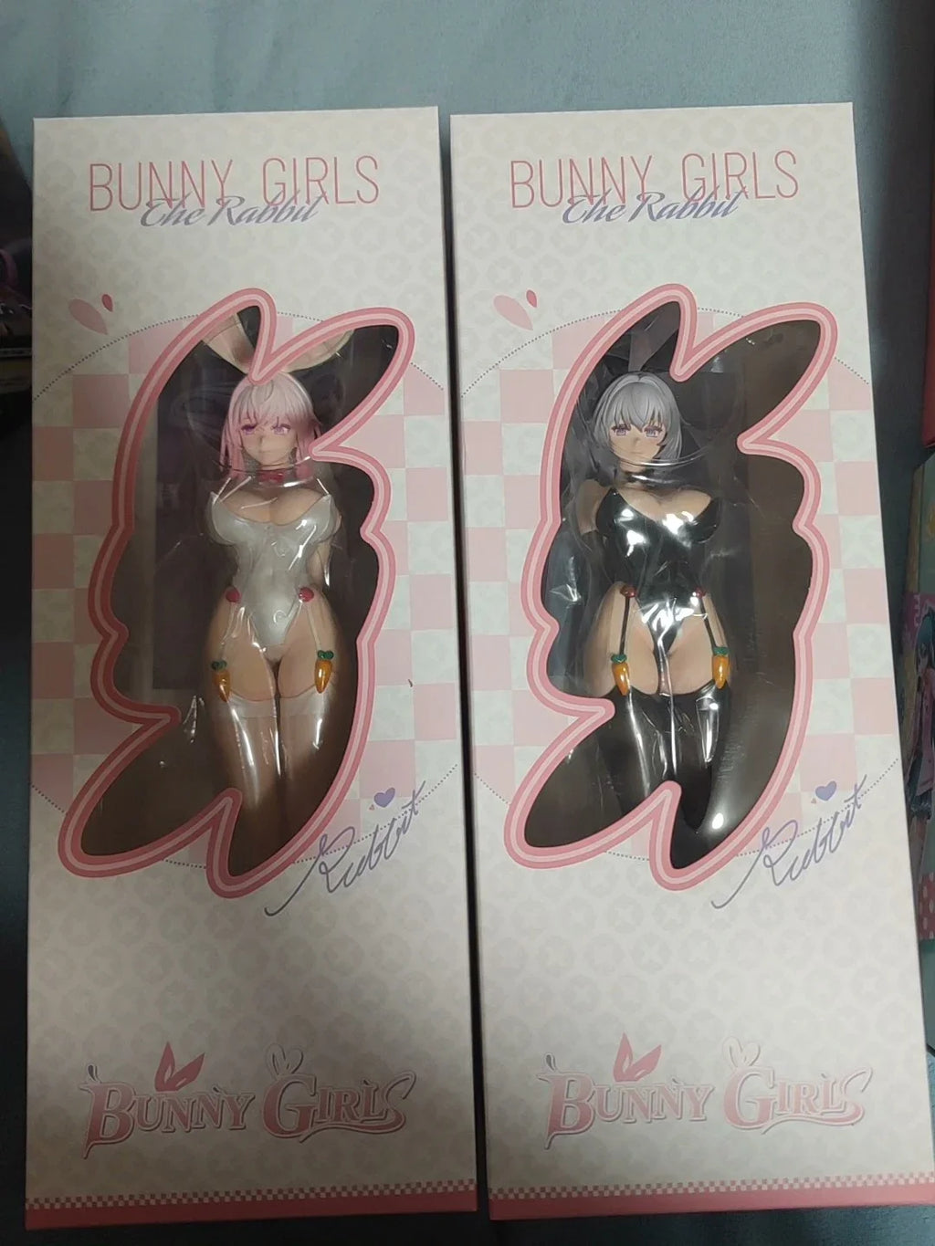 Original Bunny Girls Black 1/6 Fancam Bunny Girls White Figure Chinese Anime PVC Action Figure Toy Game Collectible Model Doll