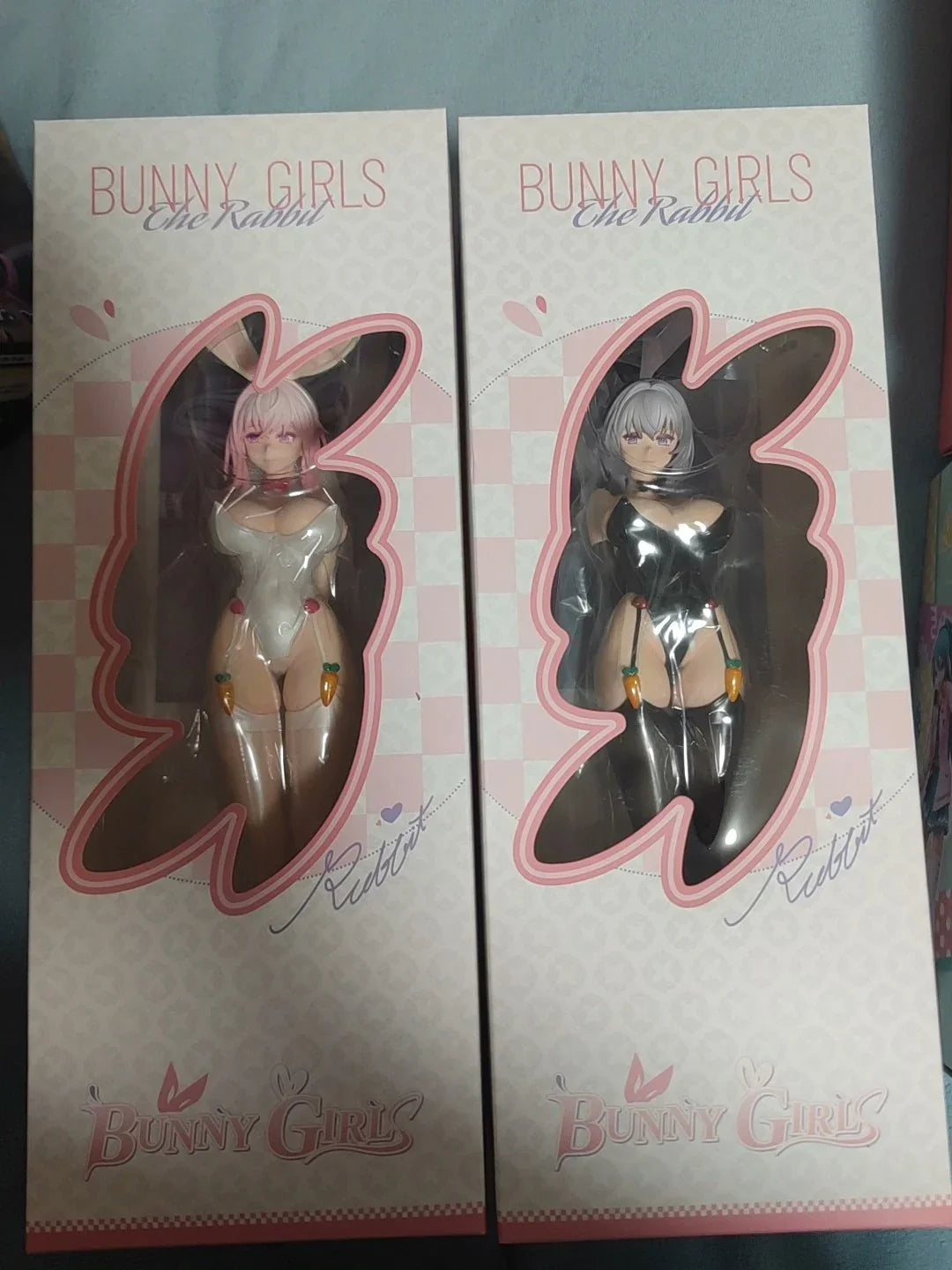 Original Bunny Girls Black 1/6 Fancam Bunny Girls White Figure Chinese Anime PVC Action Figure Toy Game Collectible Model Doll