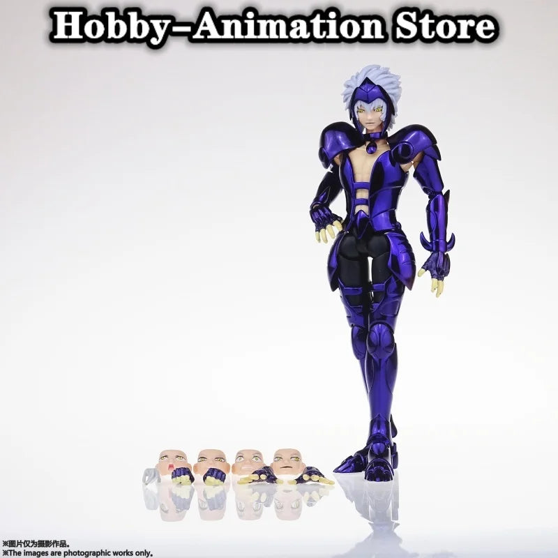 [ In-Stock ] RH Saint Seiya Myth Cloth EX Cat Sith Cheshire Hades Army Surplice Specters Action Figure Knights of Zodiac
