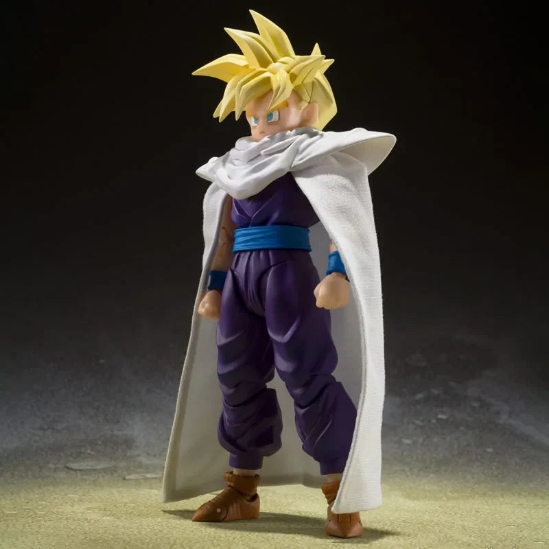 Low price In Stock BANDAI Original Box S.H.Figuarts DRAGON BALL SUPER SAIYAN SON GOHAN SHF Action Figure Model Toy Gift for Kids