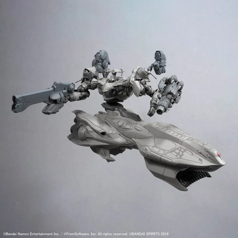 In Stock Original Bandai Assembly 30MM ARMORED CORE Ⅵ FIRES OF RUBICON ARQUEBUS ADD VE-40A Anime Action Figures Toys Collectible