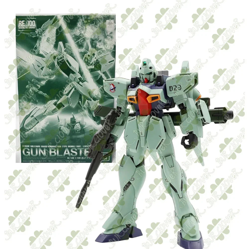 BANDAI Official GUNDAM RE Series 1/100 ZMT-S126G SHOKEW AMX-107R REBAWOO Limited & Special Versions Anime Action Figure