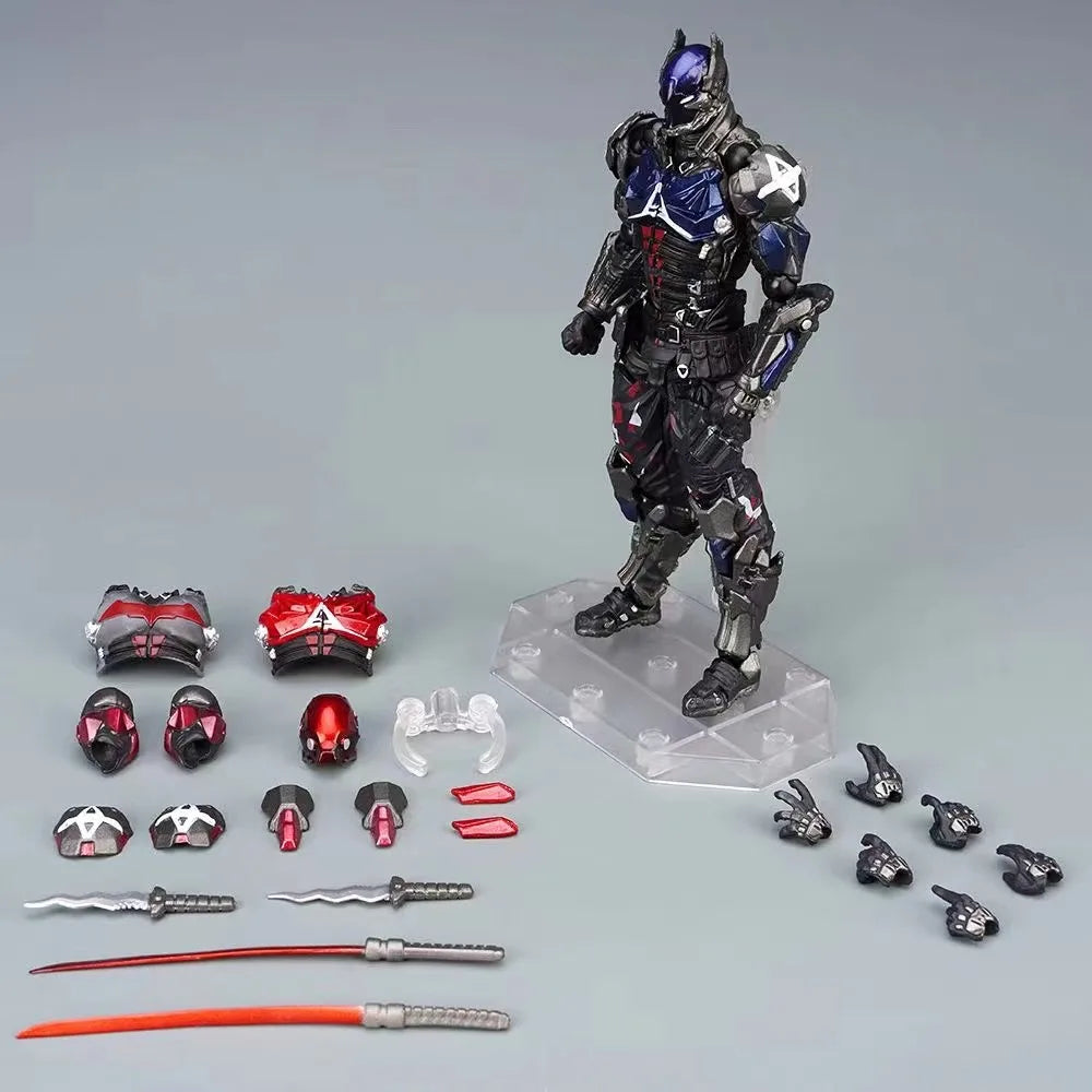 Marvel The Avengers Yamaguchi Style 024 Batman Arkham Knight PVC Action Figure Collectible Model Doll Toy Birthday Present 17cm