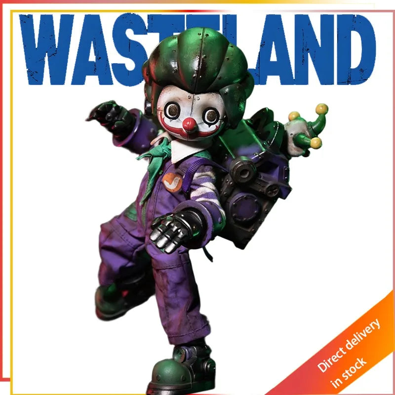WASTELAND Genuine Abolition of Nuclear Warfare Crazy Clown The Dark Knight Luminescent Action Joint Mobility Figure Model Toys