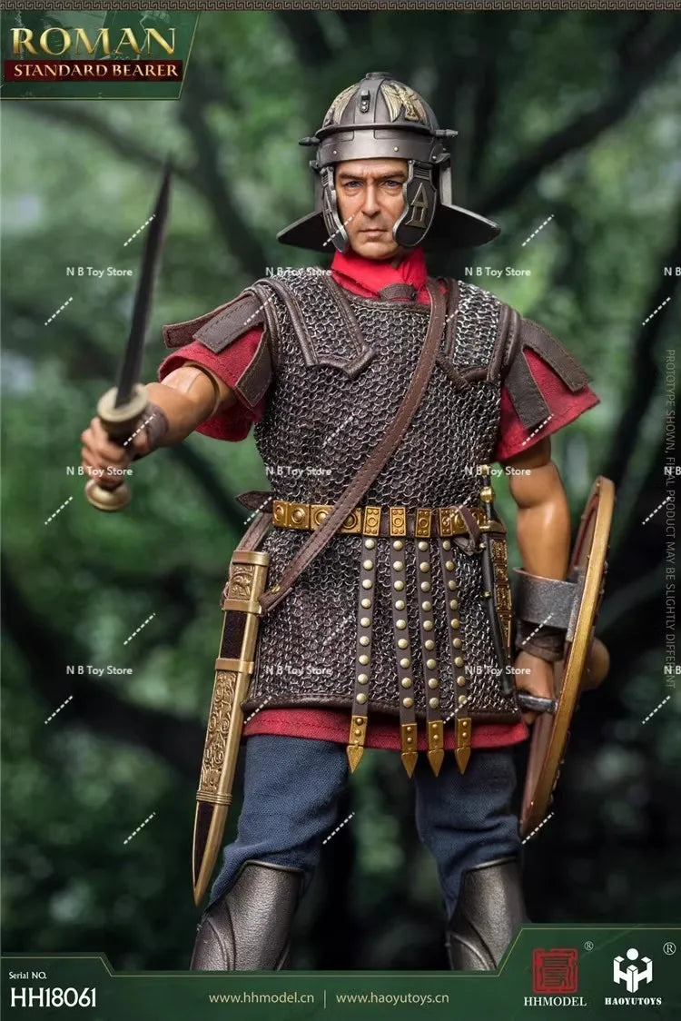 HHMODEL & HAOYUTOs-Action Figures of The Imperial Legion of Rome, Full 12-inch Game, Male Soldier, 1/6, in Stock