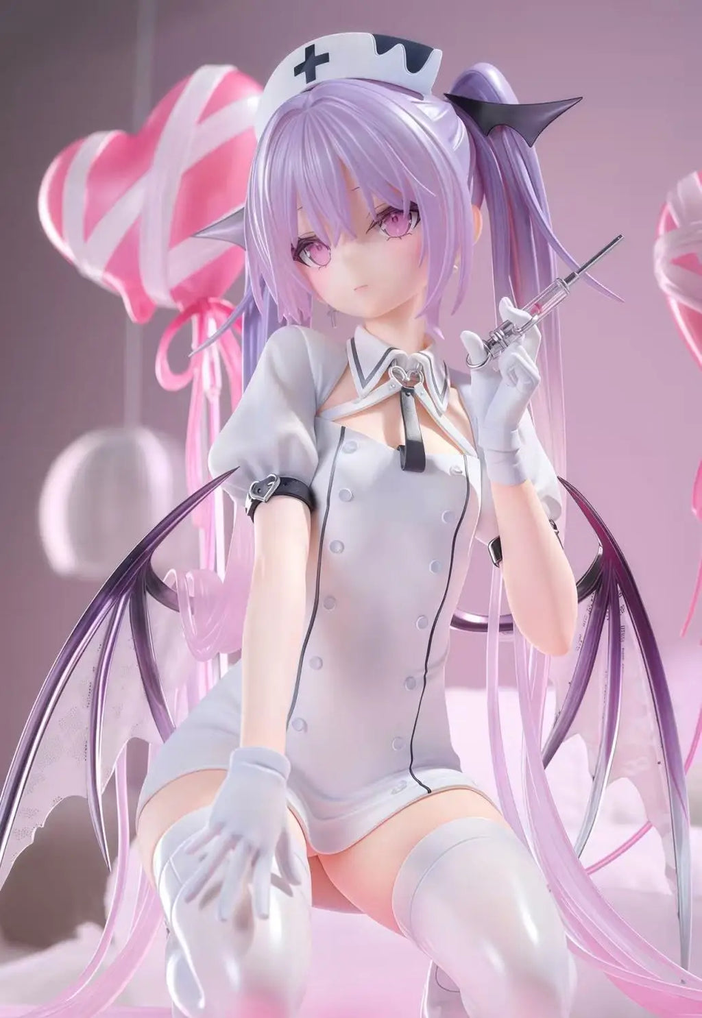 IN STOCK Nurse Uniform Eve Figure Beautiful Girl Game Anime Figures Models Statue Models Collection Ornament Doll Toy ﻿Kid Gift