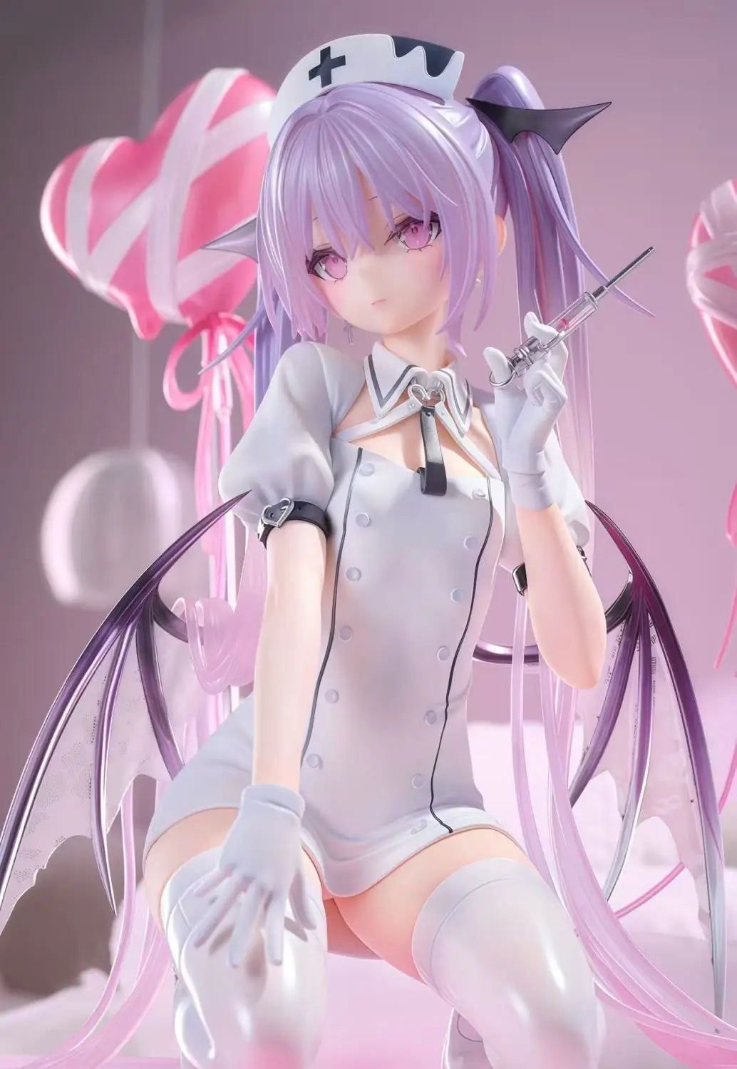 IN STOCK Nurse Uniform Eve Figure Beautiful Girl Game Anime Figures Models Statue Models Collection Ornament Doll Toy ﻿Kid Gift