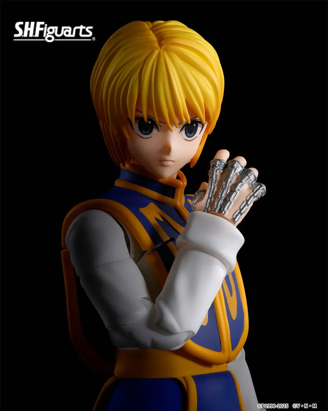 BANDAI HUNTER×HUNTER Anime Kurapika S.H.Figuarts Action Figures Model Figurine Original Figuarts Decoration Toys