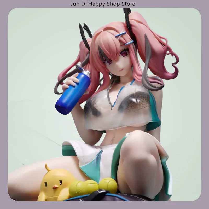 22cm Azur Lane Bremerton Tennis Girl Resting Pose Anime Figure Model Statue Collection Desktop Decoration Ornament Toy Gift