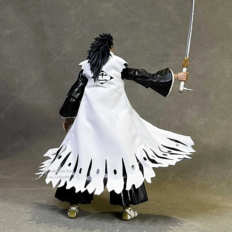 1/12 Scale Male Clothes Shinigami Zaraki Kenpachi Captain of Team Eleven Japanese Anime For SHF 6-inch Action Figure Soldier