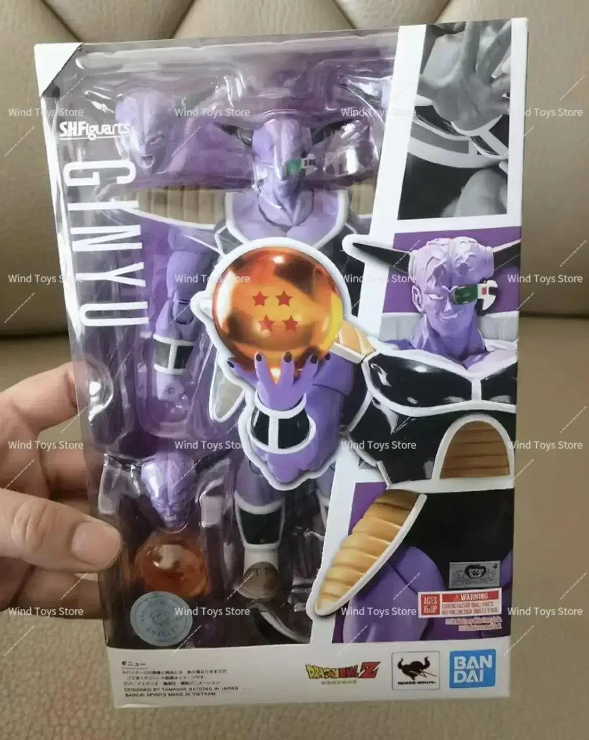 In Stock 100% Original Bandai Shf Sh Figuarts Dragon Ball Ginyu Action Figures Anime Model Toys Figura Pvc Collect Gifts